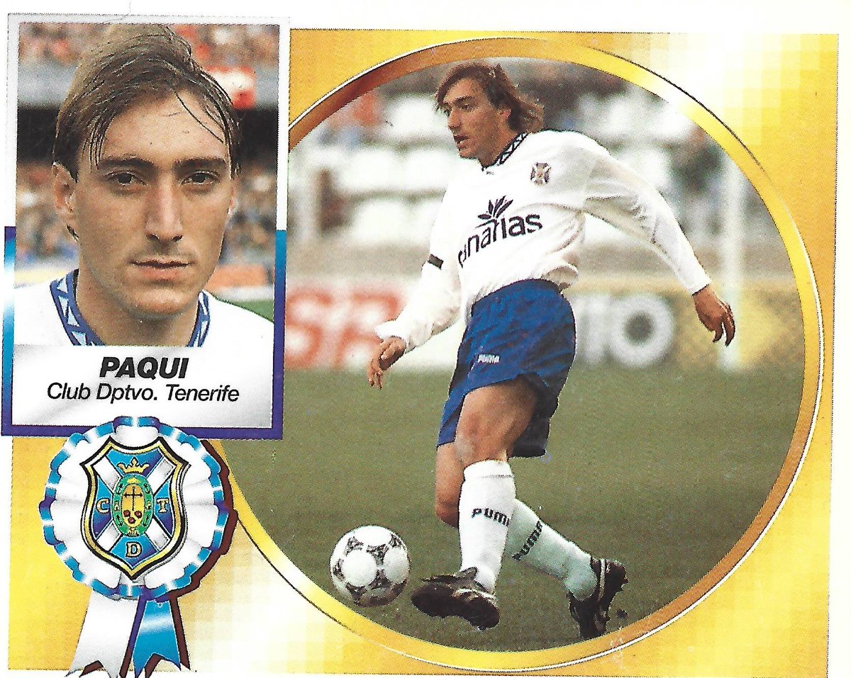 🔄 El futbolista que tiene una glorieta a su nombre en Alicante.

🥇 Oro olímpico, melena olímpica.

📌 Barcelona B, Tenerife, Real Zaragoza, Hércules, Las Palmas, Osasuna.

👤 Paqui Veza.