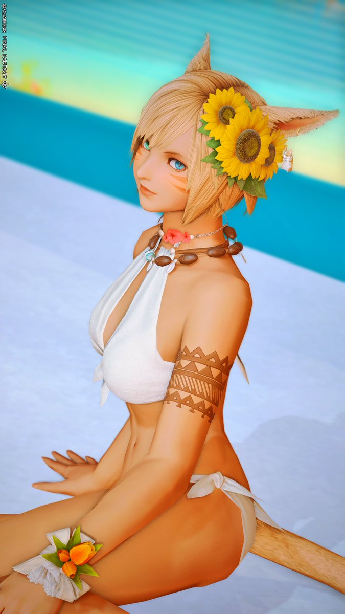 褐色白ビキニメスッテちゃんがいたら撮影しないとかないよねｗ おやすみなさい💤
#LocoBeach_ff14