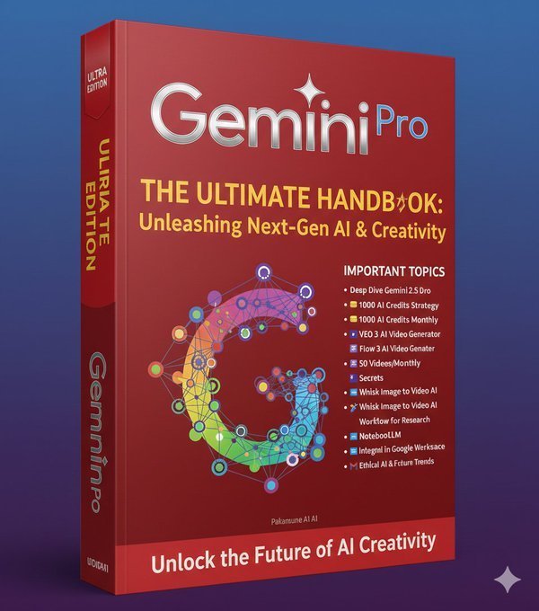 Codebyalex1's tweet photo. Gemini Pro 1 Year Giveaway! 🚨

✨ Gemini 2.5 Pro
💰 1000 AI Credits/Month
🎬 Veo 3 + Flow AI + Whisk
📚 NotebookLM
📩 Gmail &amp; Docs Integration

To Enter:
1️⃣ Follow

2️⃣ Like &amp; RT
3️⃣ Comment “GEMINI”

⏳ 48 Hours Only. https://t.co/VgNZItML0Y
