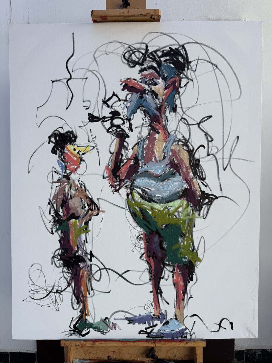 pdstrn2's tweet photo. 32X48
Marker and Pastel on Canvas 
“solegbegesi” https://t.co/qErS8TGvGh