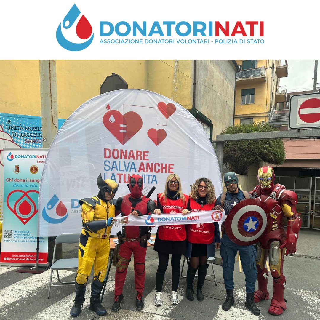donatorinati_ps's tweet photo. Con Donatorinati della @poliziadistato  al Festival di Sanremo la musica non scorre solo dal palco...
scorre nelle vene di chi sceglie di fare la differenza.
#lidoveserve #essercisempre perché insieme #PossiamoAiutarvi https://t.co/BKy0B2EuDs