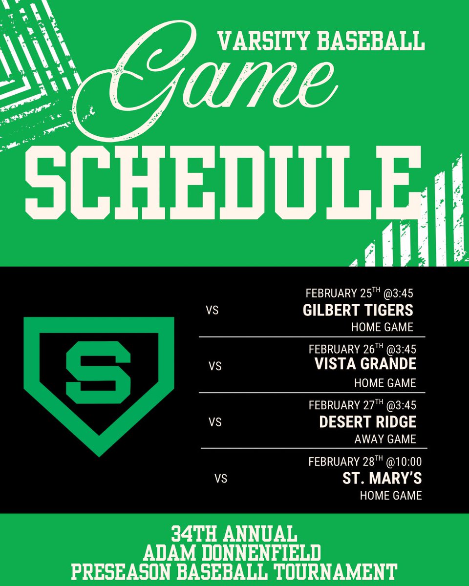 Slopebaseball's tweet photo. Let’s kick off the season the right way The 34th Annual Adam Donnenfield Preseason Tournament is here and we are ready to compete, connect, and set the tone for an incredible season of Slope Baseball.
#SunnyslopeBaseball #SlopeBaseball #SunnyslopeHighSchool #HighSchoolBaseball https://t.co/B831tH6V1L