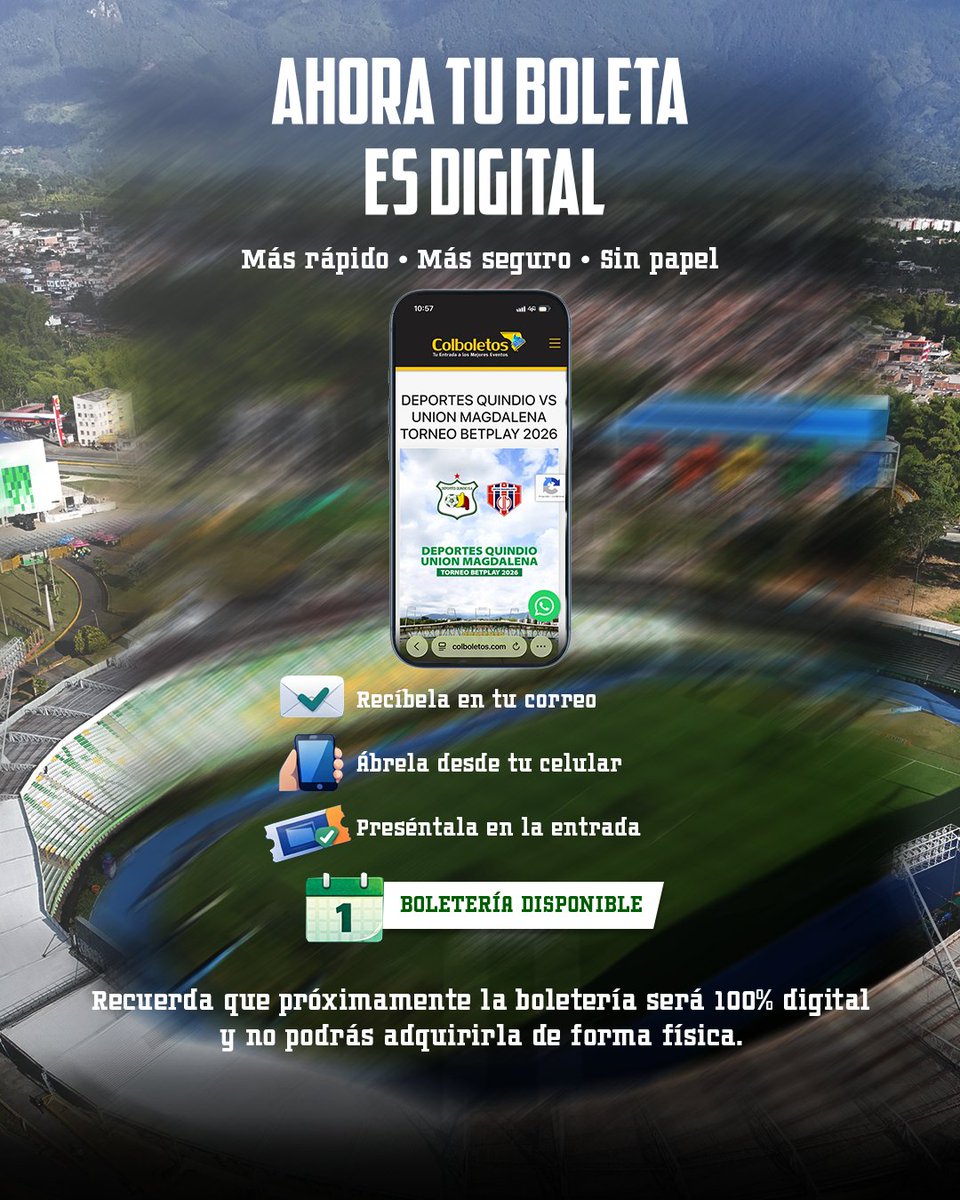 Deportes Quindío S.A tweet media