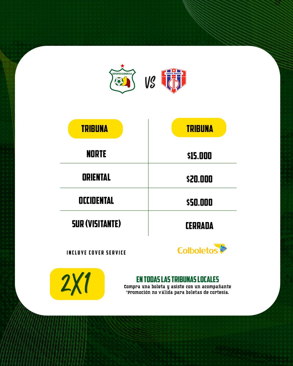 Deportes Quindío S.A tweet media