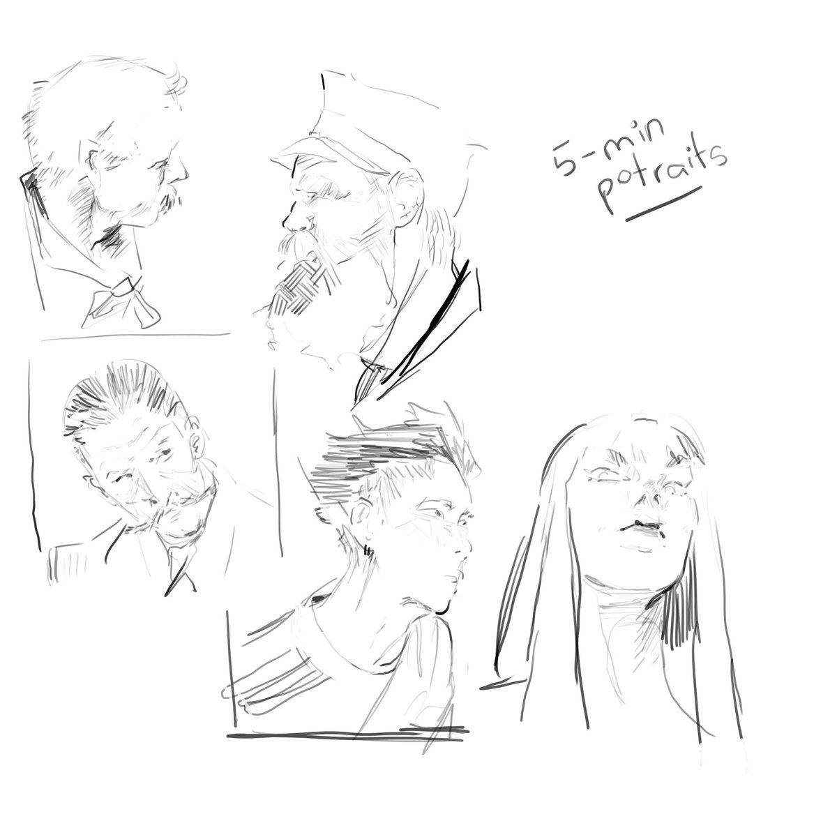 face studies 
.
.
#arttwt