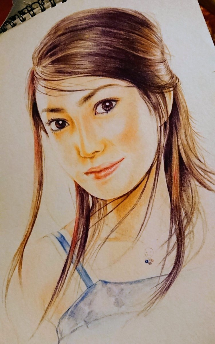 20年以上は経つかなぁ？ 昔描いた色鉛筆画🎨✨️✨️ 最近何だか描き