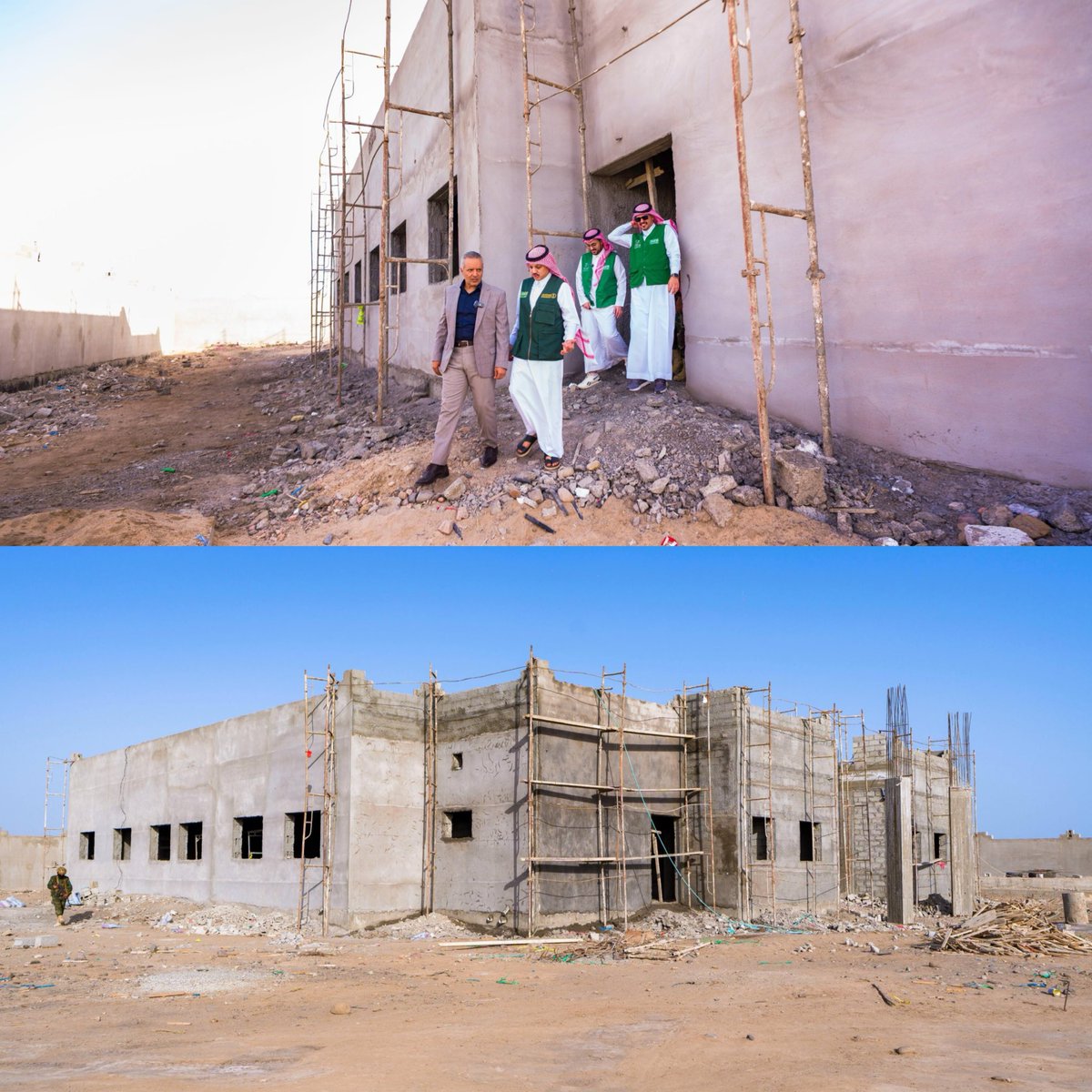 SaudiNews50's tweet photo. بدعم سعودي للأشقاء اليمنيين..

إنشاء وتجهيز مركز تأهيل الأطفال المعاقين في #عدن، حيث سيوفر المركز خدمات علاجية وتأهيلية تسهم في دعم ودمج الأطفال ذوي الإعاقة. 

- https://t.co/1EtQ4GEq8l
