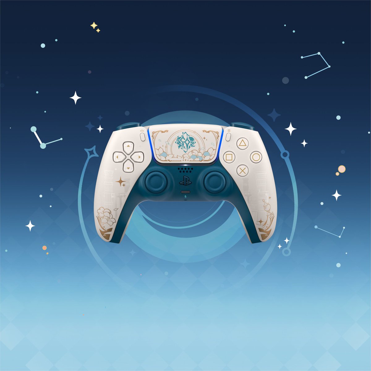 El nuevo control DualSense, edición limitada Genshin Impact, ya está disponible. ¿Te gusta? #PlayStation #GFy #Gaming