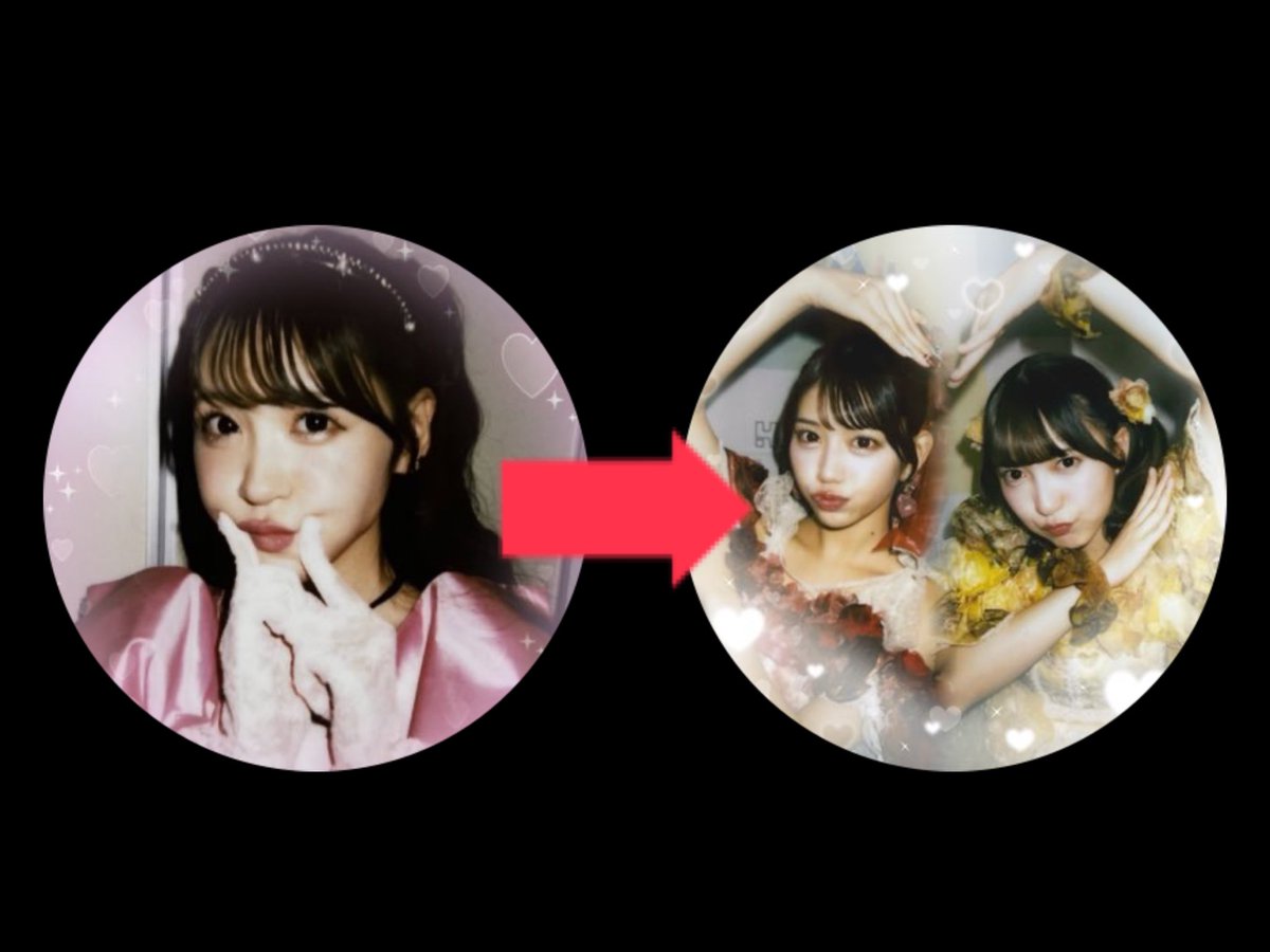 この間の大特でかわいいチェキ撮れたので、まゆみと咲奈ちゃんに