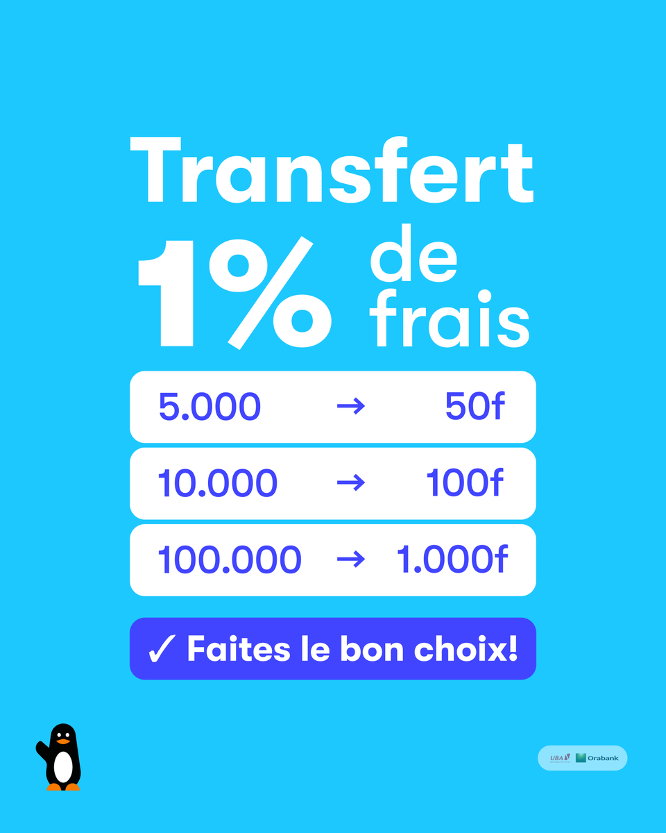 🐧 Wave wari passé ma tchan koy ? Pingouin gnogon telimani 🤭🏍️

Wa kelen kelen sara la doromeh tan ! 

Lafia ni nogoya kono , simple et rapide.
#wavemali #IkawariYitaye
