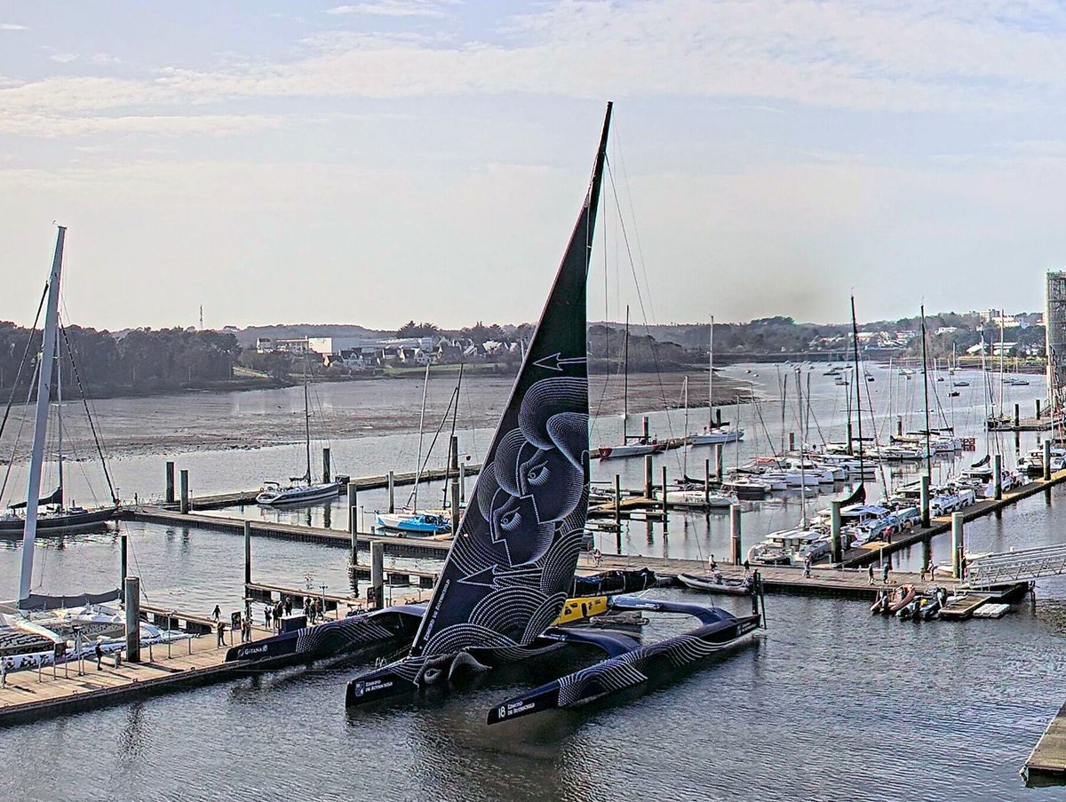 UltimBoat's tweet image. #Ultime #Ultim #Tests
Les tests et autres essais se poursuivent, 11 jours après sa mise à l'eau à Lorient, à bord du Gitana  18