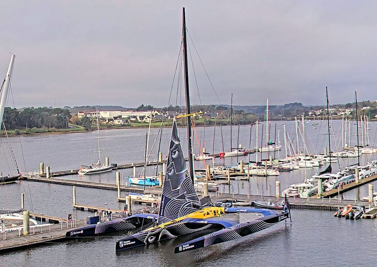 UltimBoat's tweet image. #Ultime #Ultim #Tests
Les tests et autres essais se poursuivent, 11 jours après sa mise à l'eau à Lorient, à bord du Gitana  18