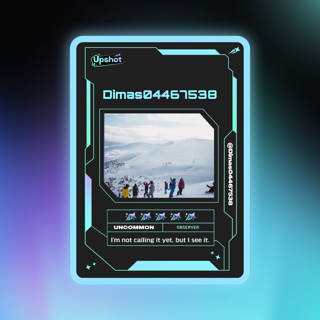 Dimas04467538's tweet photo. Just ripped my Predictor Card!

Ready to claim instant cash prizes, free packs and more.

Welcome to Prediction Play on @upshot_cards

Your turn
https://t.co/2MC0mXUmFW https://t.co/BHElS4Bogh