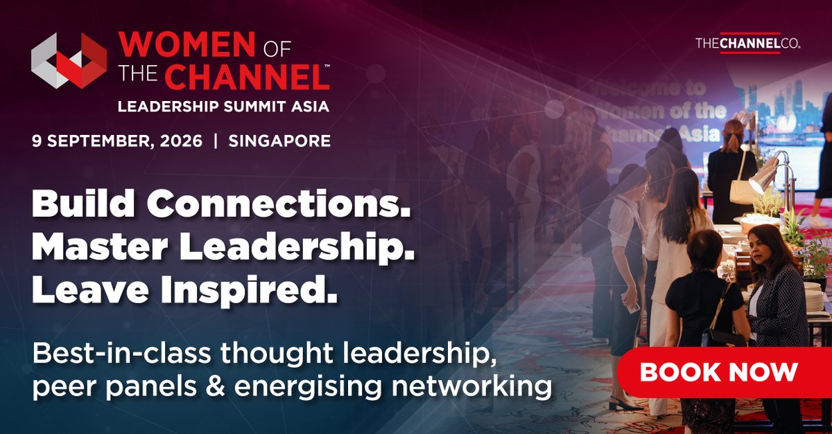thestephlouisa's tweet photo. Women of the Channel Leadership Summit Asia 2026 is now open.
 
 🎟️ Early Bird discount: Closing 12 June
 🤝 Sponsorship opportunities available (keynotes, panels, branded moments).
 📍 Singapore | 9 Sept 2026
 
 Book: https://t.co/raTPihx3CP
 Sponsor: https://t.co/tbRct9NJSW https://t.co/uRbKfaHi0d