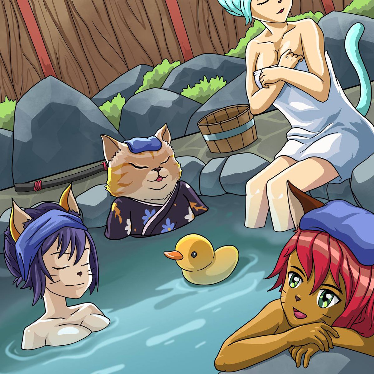Cat Own Kimono tweet media