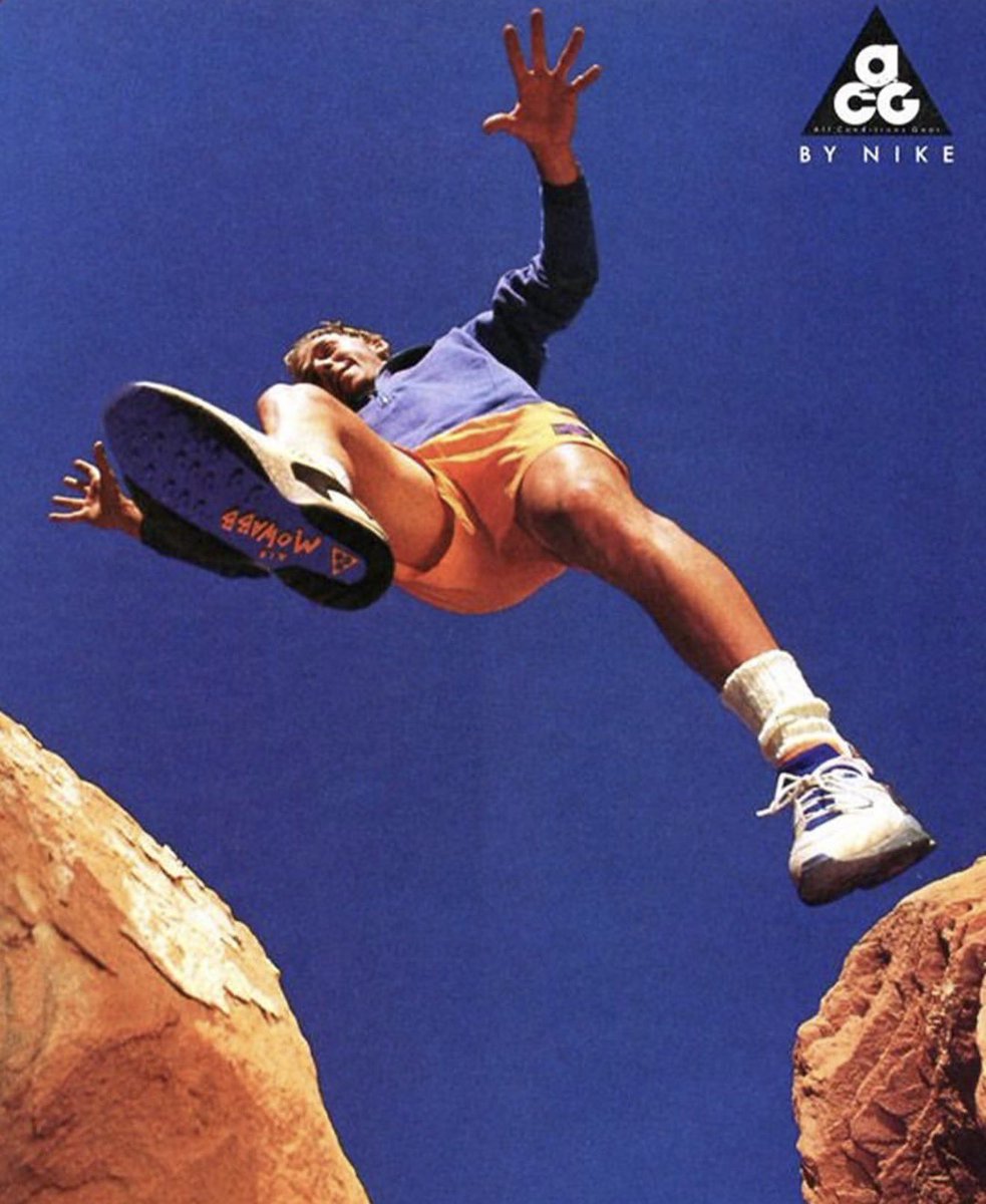 luusssso's tweet photo. If Nike re-released their ‘90s ACG line I would cop everything with the quickness https://t.co/aGBVg7UDPB