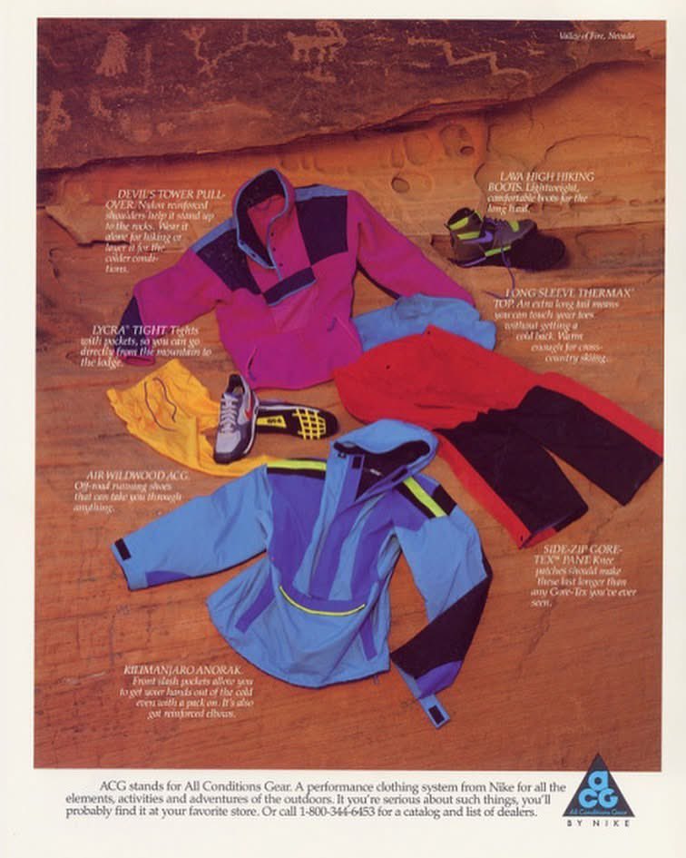 luusssso's tweet photo. If Nike re-released their ‘90s ACG line I would cop everything with the quickness https://t.co/aGBVg7UDPB