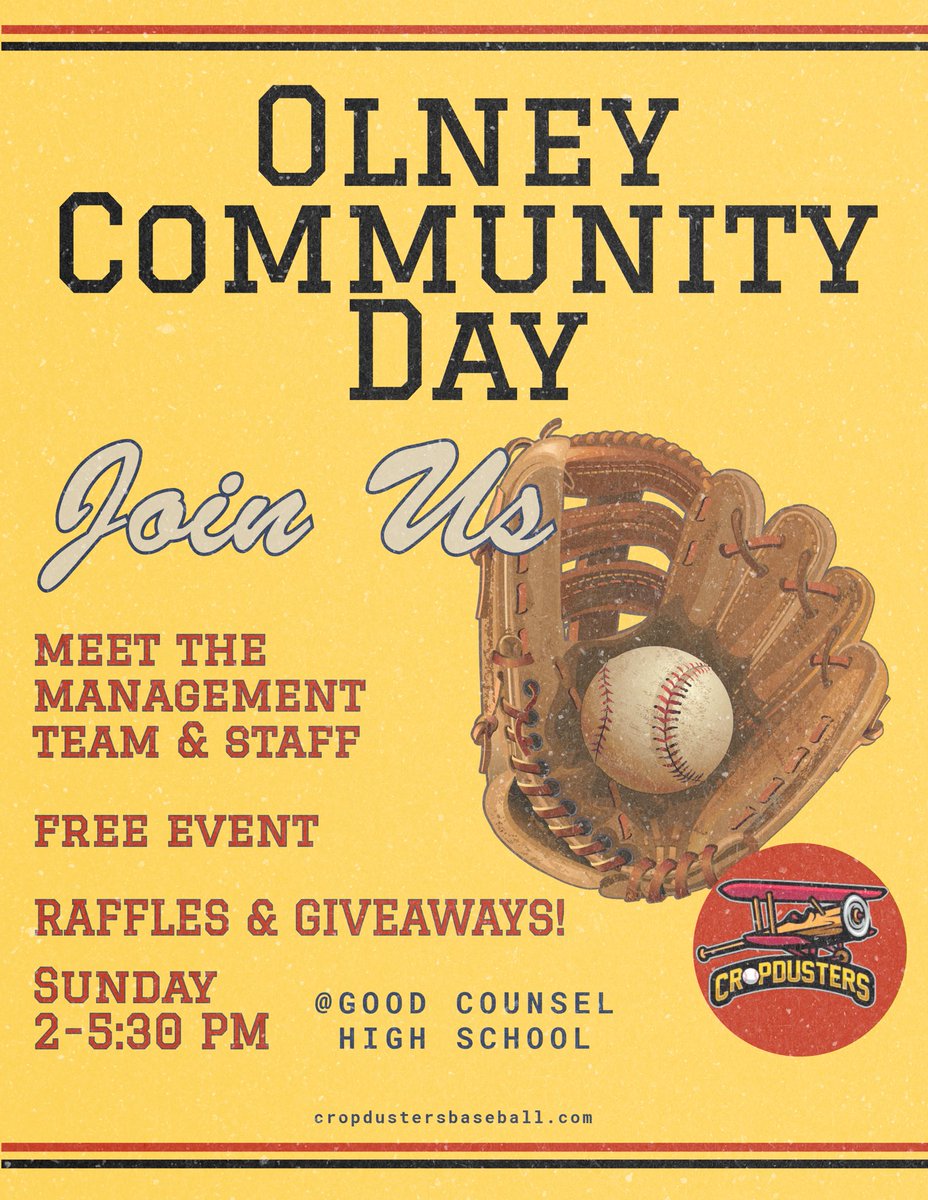 Olney Cropdusters tweet media