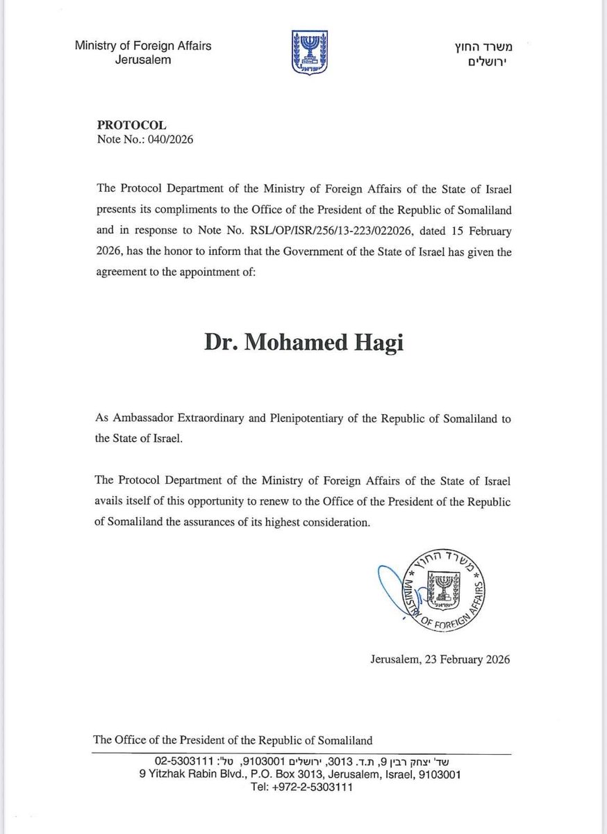Somaliland Standard tweet media