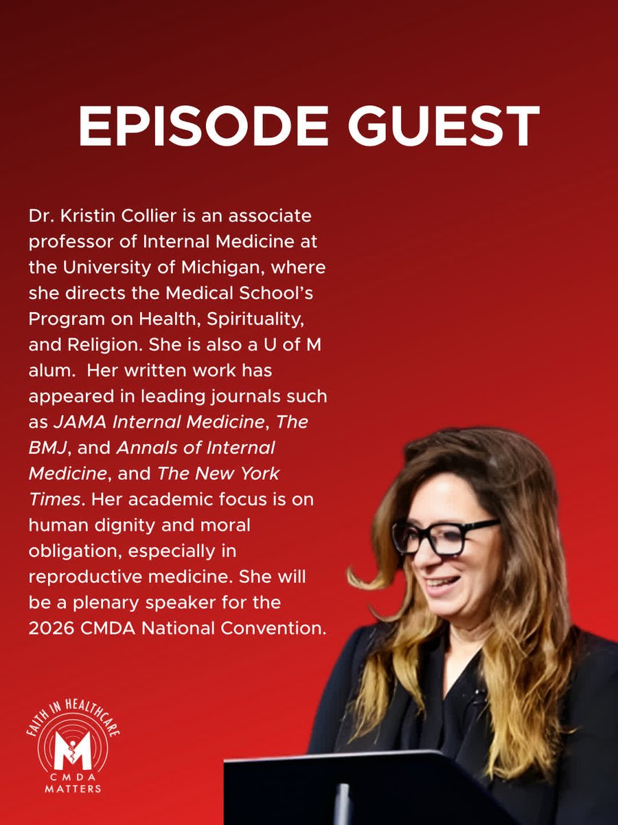Faith In Healthcare: The CMDA Matters Podcast tweet media