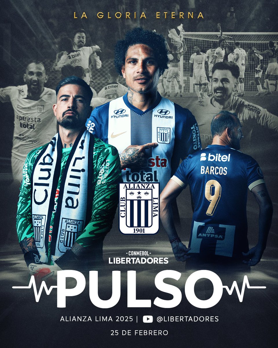 🇵🇪💙  ¡Llegó el día! No te pierdas CONMEBOL #Libertadores Pulso: la hazaña de Club Alianza Lima en la Bombonera.

📌 MIRA EL CAPÍTULO: youtube.com/watch?v=0goZGT…
