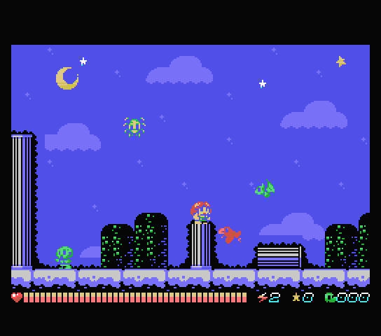 Supmsx's tweet image. Zombie Incident 
#MSX #MSXWorld game of the week
Your quest to find 8 stars in a castle full of Zombies of all kinds, the gameplay is fast, worth to play🧟