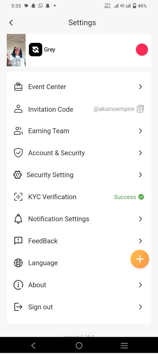 AkainoState's tweet photo. @Beenetworkintl My KYC verification was successful 💖 when are u gonna make me rich 😁😁😁 https://t.co/BNm0Uowlmk