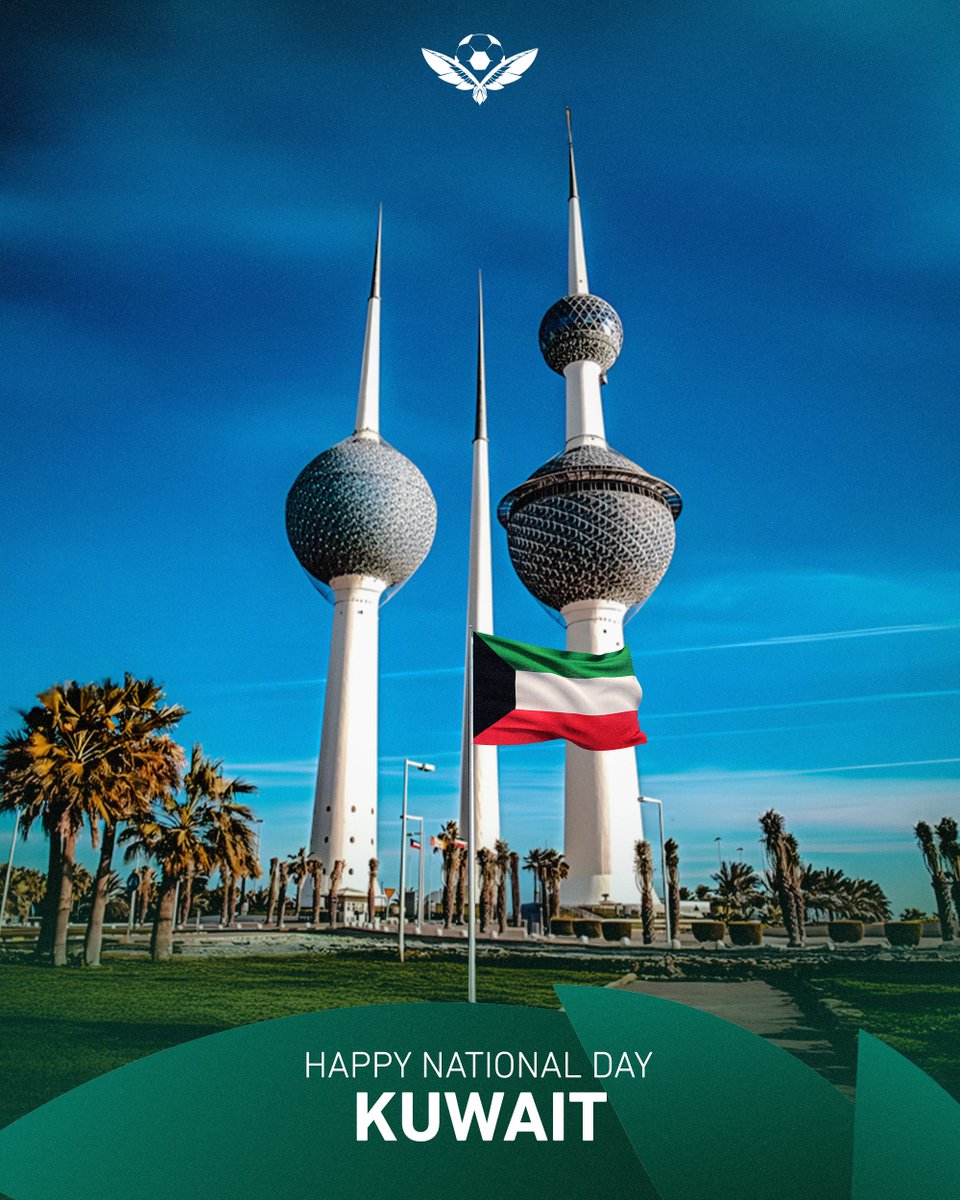 saudi2027's tweet photo. نهنئ دولة الكويت بمناسبة اليوم الوطني... وكل عام وأنتم بخير 🇰🇼
#السعودية2027 l #معًا_لمستقبل_آسيا https://t.co/FpGaFtPdPQ