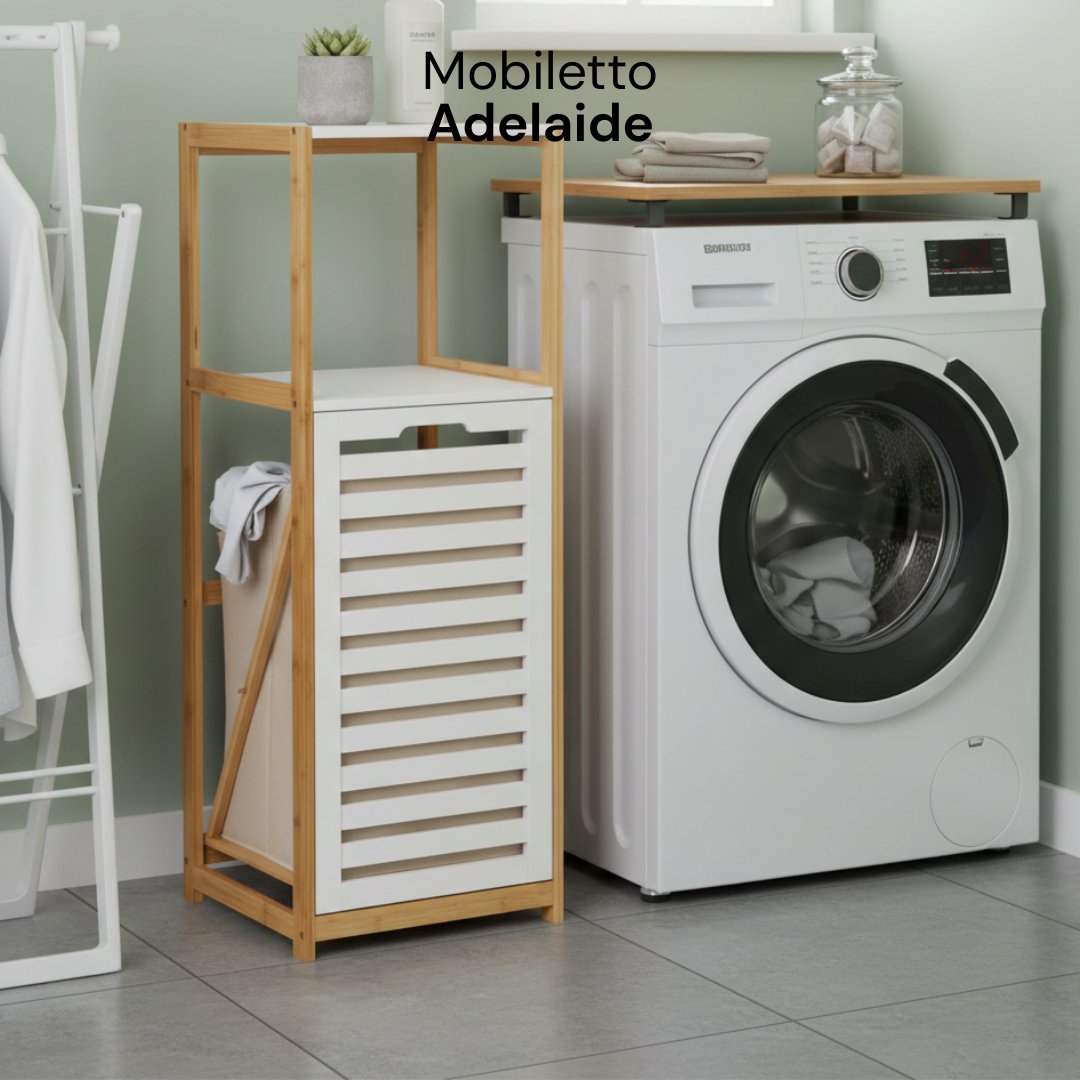 LevanteShop's tweet photo. 🪑 Mobiletto Multiuso Adelaide 36x33x98 cm – Naturale/Bianco
Compatto e moderno, organizza cucina, bagno, ingresso o lavanderia con stile. 1 ripiano + 1 cesto per ordine e praticità. ✨
🛒 Scoprilo qui 👉 https://t.co/cw0NaMYwH4

#mobiletto #homedecor #arredocasa #ordine https://t.co/Ot9mPsAJMw