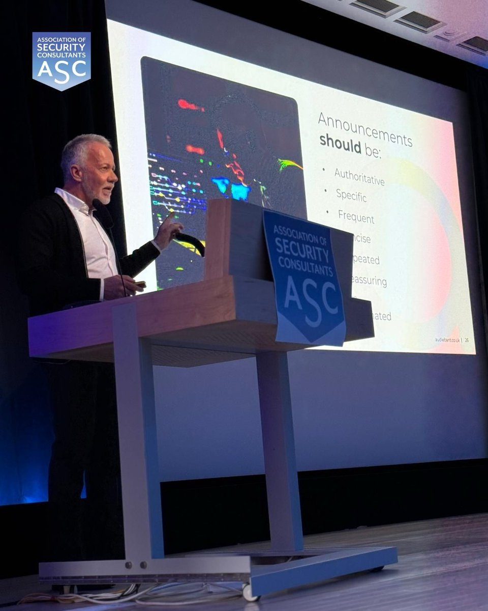 Association of Security Consultants (ASC) tweet media
