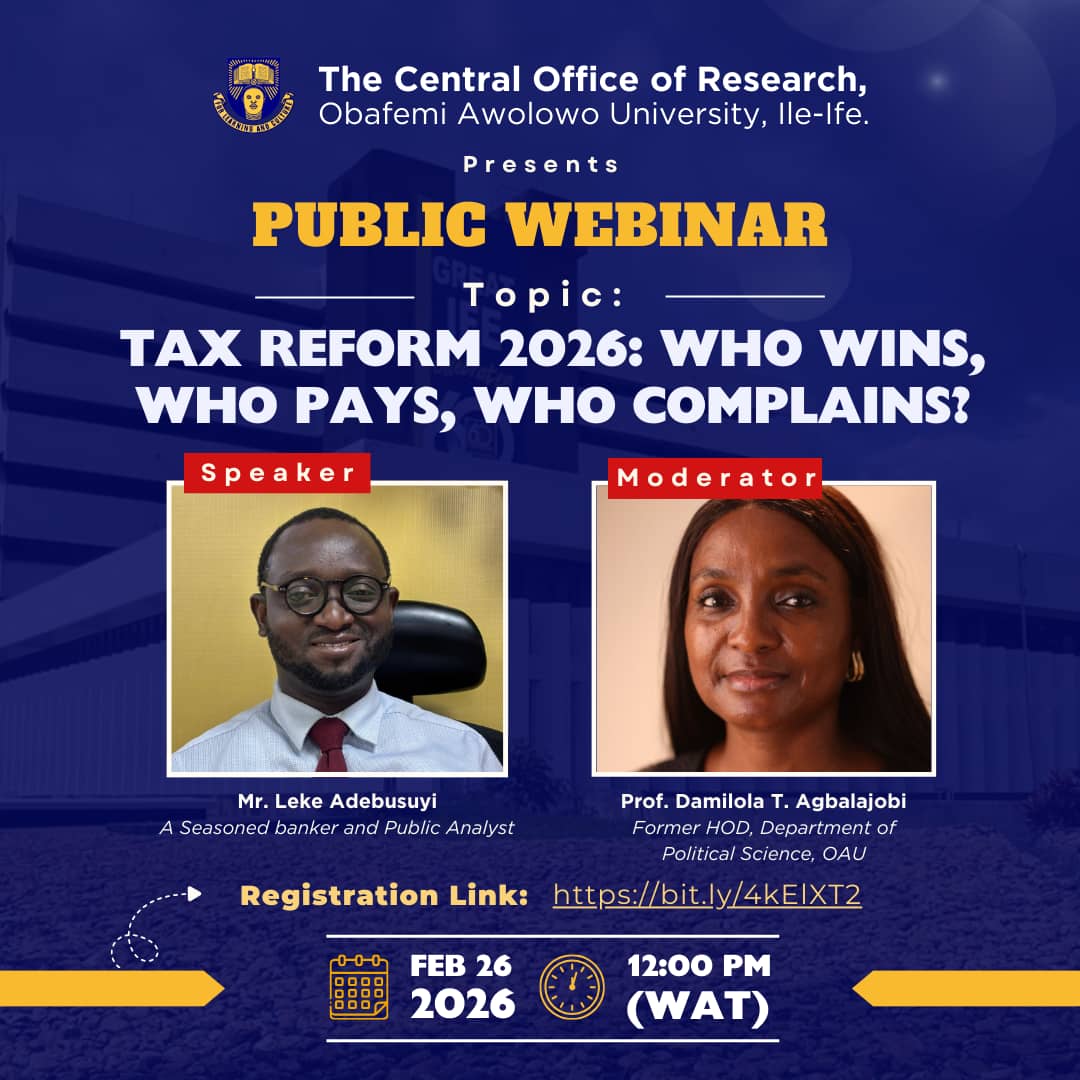 Obafemi Awolowo University_COR tweet media