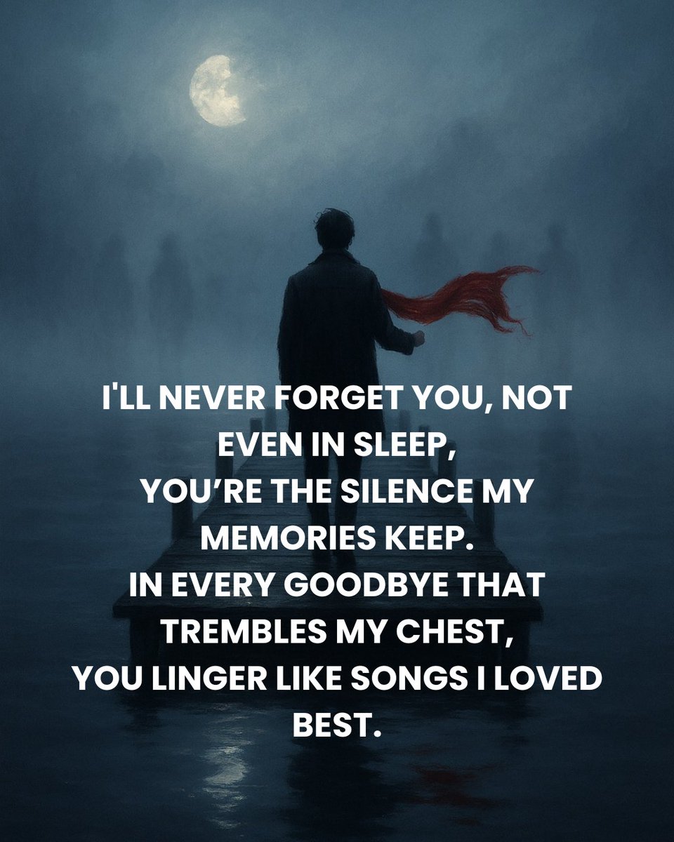 memoryofash's tweet photo. I still carry your name like a quiet scar the night refuses to let heal.
#Poetry #SpokenWord #InkAndSoul #PoetsOfX #VerseVibes #MidnightLines #WriteToHeal #ModernPoet #SoulOnPaper #PoetryCommunity https://t.co/gnOYK2tlCt