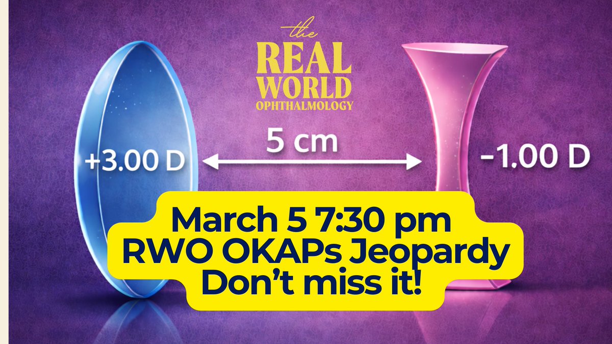Real World Ophthalmology tweet media