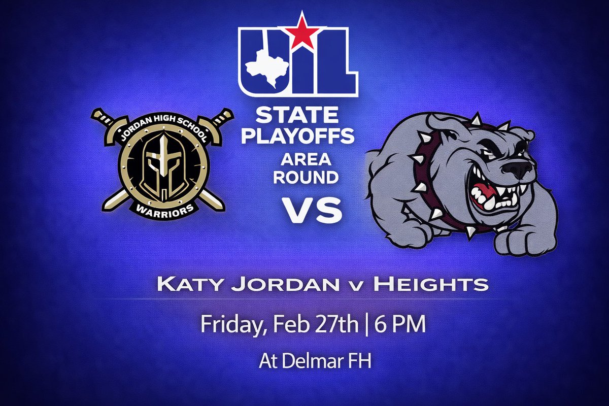 #UILStatePlayoffs

<a href="/KatyJordanHoops/">Katy Jordan Boys’ Basketball</a> v <a href="/HsHeight/">Houston Heights HS Boys Basketball</a>