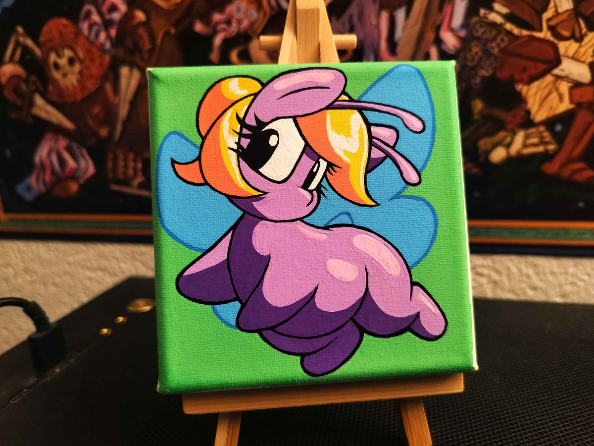 tricomator's tweet photo. Little pixie I felt like painting.
#pony https://t.co/vT20E7HJna