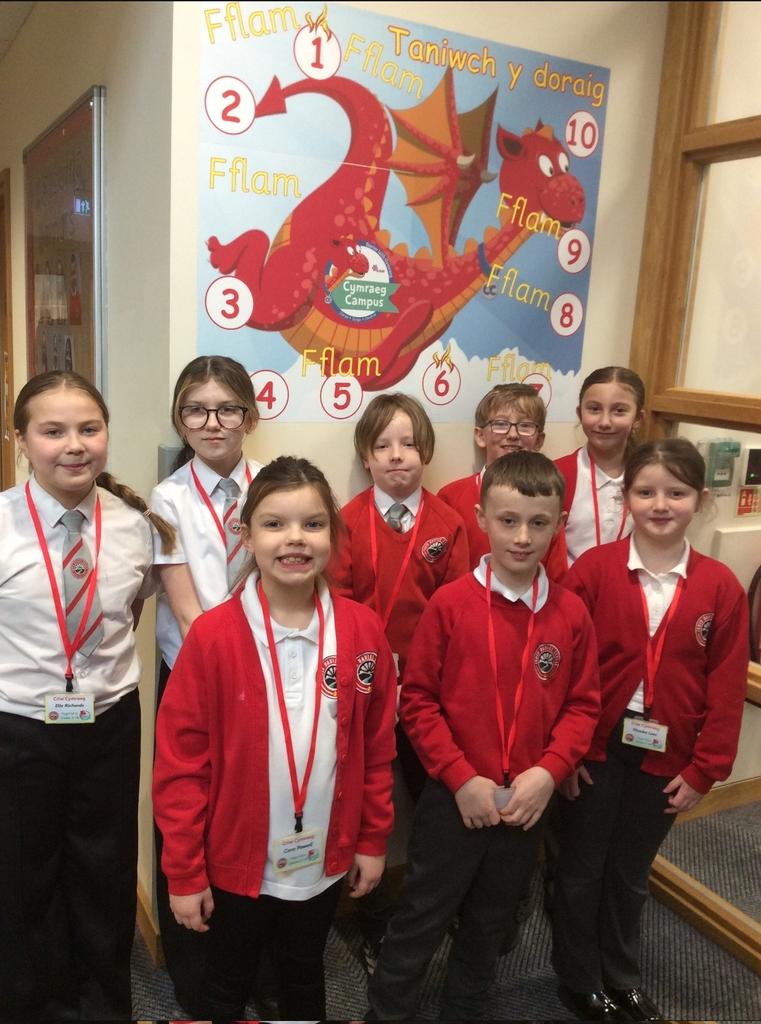IDS3to18's tweet photo. We are proud to introduce our Criw Cymraeg.

They will lead the Primary in promoting the Welsh language and culture, making learning fun and engaging for everyone. 

They will also remind us all to feel proud of learning in Wales

#EverypupilEveryopportunityEveryday #theIDSway https://t.co/t5uPlsVMWV