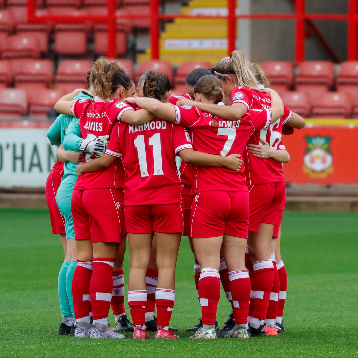 WrexhamAFCWomen's tweet photo. We can confirm that our Genero Adran Premier fixture at home against Cardiff City next month will now be hosted at the STōK Cae Ras 🏟️

Full ticketing information will be announced in due course.

🔴⚪️ #WxmAFC