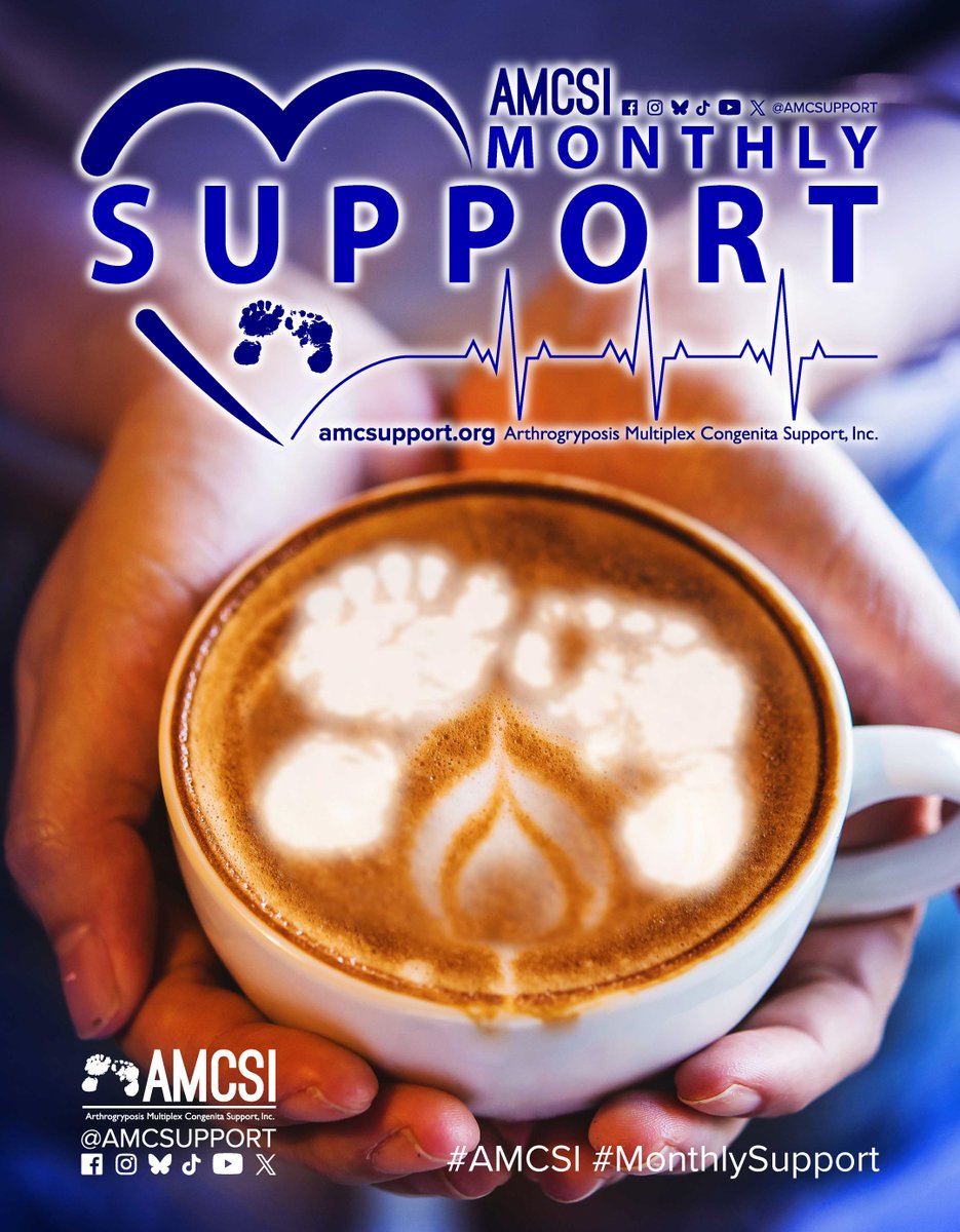 amcsupport's tweet image. Small monthly gifts make a lasting difference for individuals &amp;amp; families living with AMC. Join the AMCSI Monthly Giving Circle and support our community year-round.

To get involved: amcsupport.org/monthly-giving…

#AMCSI #MonthlyGiving #Arthrogryposis #Support #AMCstrong