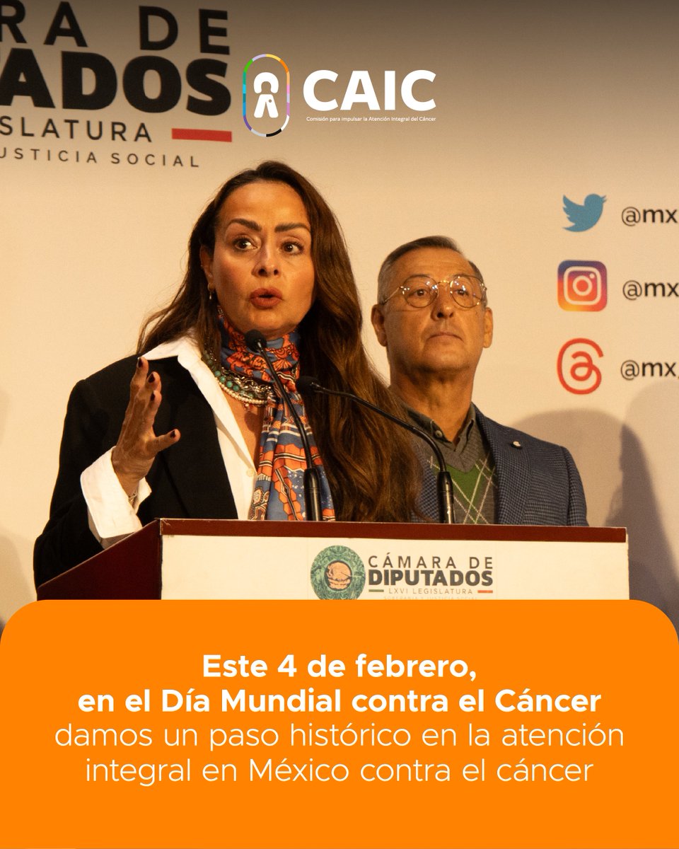 Com. para Impulsar la Atención Integral del Cáncer tweet media