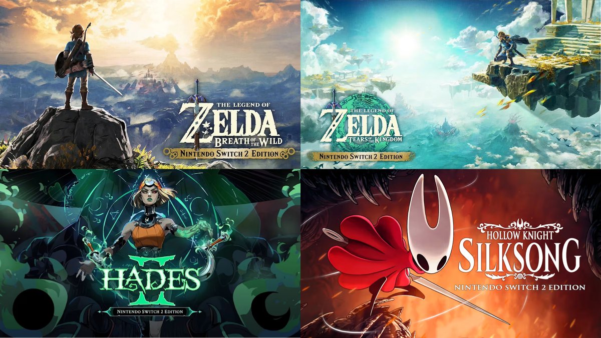 Highest Reviewed Switch 2 Games on Metacritic:

1) Zelda: Tears of the Kingdom Switch 2 Edition - 95
2) Hades II - 95
3) Zelda: Breath of the Wild Switch 2 Edition - 94
4) Hollow Knight: Silksong - 91
5) Donkey Kong Bananza - 91
6) Resident Evil Requiem - 91
7) Trails in the Sky