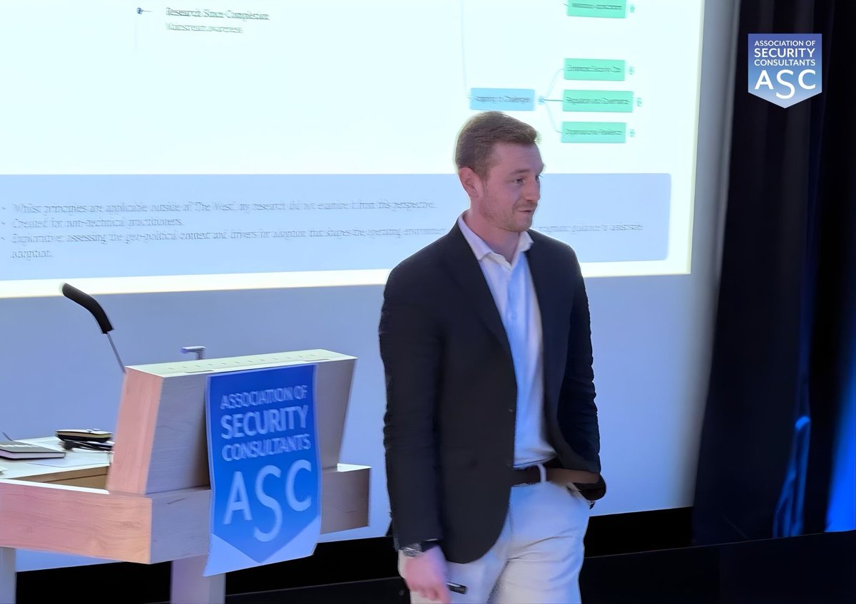 Association of Security Consultants (ASC) tweet media