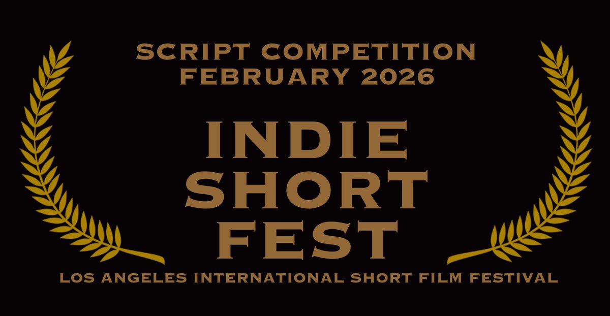 indieshortfest's tweet photo. Short Script Competition – February 2026
Indie Short Fest recognizes in February five distinct works marked by confident storytelling and clear directorial vision.
Explore the full script reviews here: https://t.co/Q2jJjpAFlW
#IndieShortFest #ShortScriptCompetition #Screenwriting #ShortFilmCommunity #IndependentCinema #Filmmakers #Toaster #Rostam #TheApologyTour #OnlyBears #CatFight #NewVoices #ScriptWriters #FilmFestival