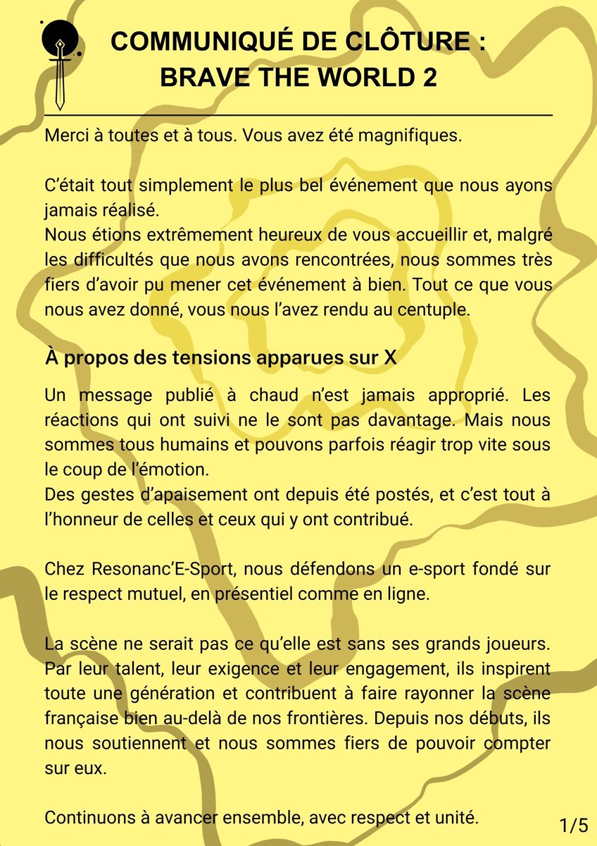 Resonanc'E-Sport tweet media