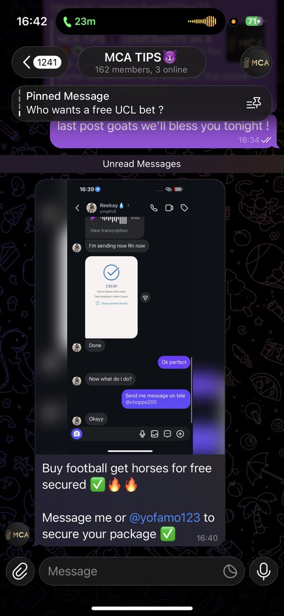 MCBets11's tweet photo. Wow that was quick ! 4 spots left for the half price deal! ✅ https://t.co/iQ12KMaS0b