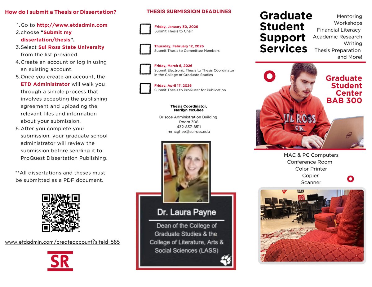 Sul Ross Grad Center tweet media