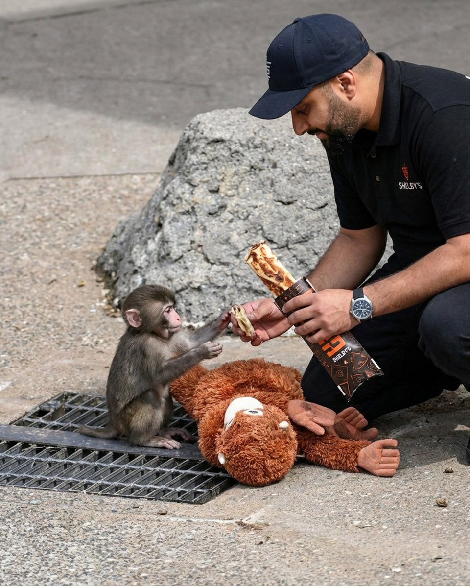 shelbyscanada's tweet photo. Punch za monkey escapes Ichikawa City Zoo and discover somesing legendary 🥸🌯 https://t.co/ghe0HNhVi0