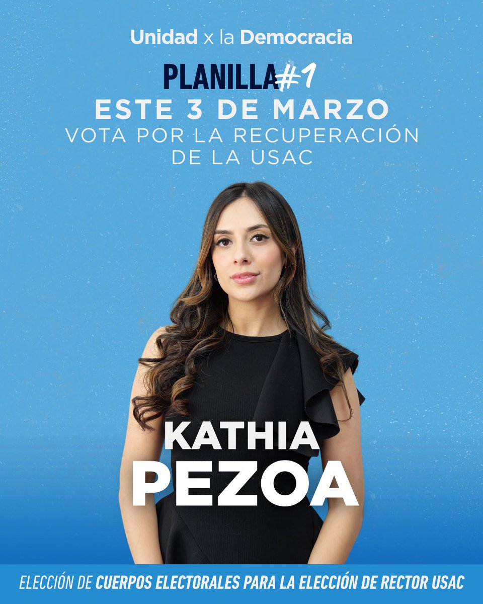 👤 Conoce a nuestros candidatos de la Planilla 1 para el cuerpo electoral de profesionales no catedráticos de la USAC por el CANG.