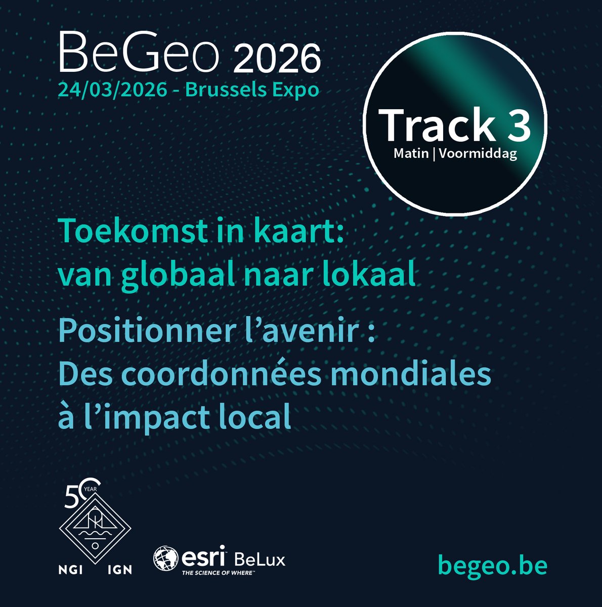 Nationaal Geo Instituut | Institut Géo National tweet media