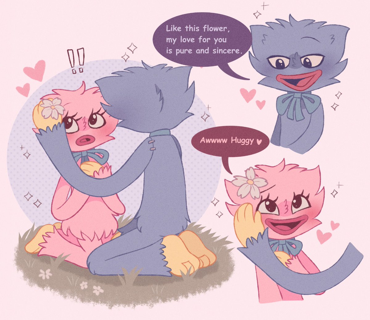 Day 6 (late, I know): Sleep Well 🩷💙🌼
Based on the scene from the music video Sleep Well, I apologize for the delay in bringing you the continuation of Lovebite Week 🥲✨💕🌸

#poppyplaytime #poppyplaytimechapter5 #huggywuggy #kissymissy #lovebiteweek