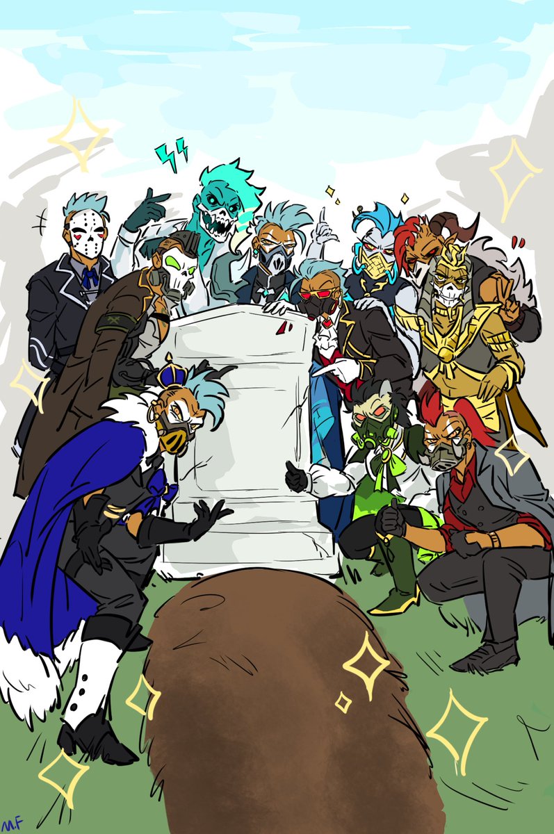 埋的谁我们心知肚明好吧😁
#brawlhallaart